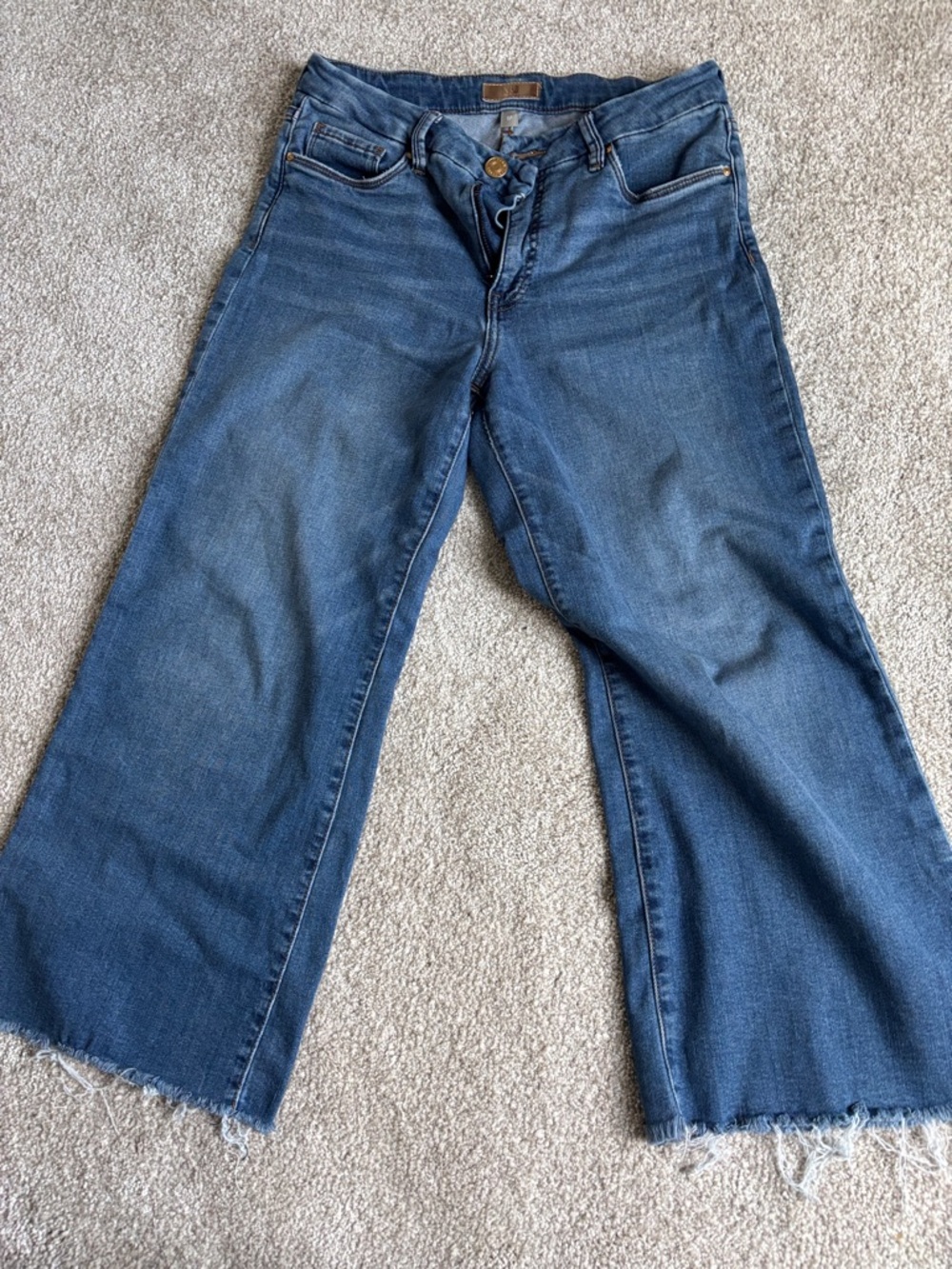 Kut from the Kloth Light Blue Wide Leg Jeans - Picture 2 of 3
